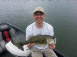 Bass caught while fishing with Lake Fork Guide John Morris.