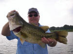 Jay Muse from Denver Colorado with a 7.12 he caught with Pro Guide John Tanner on 5/9