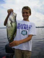 Nice crappie caught while fishing with Pro Guide Wendell Moon