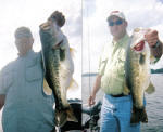 Gordon Wells with a couple good fish including one over 7lbs 