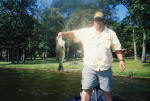 This fish is 23 inches long and 7 pounds he was caught with Big D's Guide Service on 9/17/07