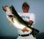 Jeff B. with a 9.64 lb toad caught with Pro Guide Jimmy Everett