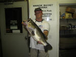Chris Sinkey a 10.11 lb bass caught recently on Lake Fork