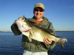 Clifton Rutledge of Whataburger with a 7 pound fish caught on 10/10. Fishing with Pro Guide John Tanner