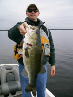 Edwin caught this Lake Fork lunker fishing with Pro Guide Tom Redington