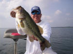 Robert Garlock with a deep water HOG caught on a Carolina rig while fishing with  Pro Guide John Tanner