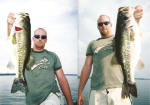 Zack with 2 more Lake Fork lunkers caught with Pro Guide Jimmy Everett
