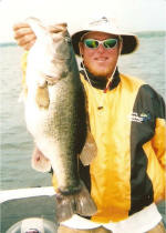 Pro Guide Jimmy Everett with this one well over 8lbs during the rain.