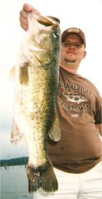 This Lake Fork Toad was caught while fishing with Pro Guide Jimmy Everett