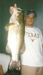 B.J. caught this bass over 7lbs during his recent trip with   Pro Guide Jimmy Everett