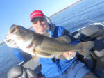Bass caught fishing with David Vance