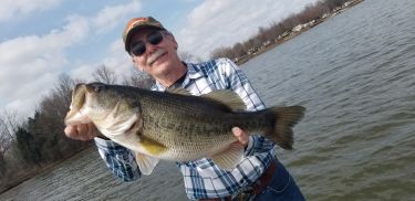 bass fishing with David Vance