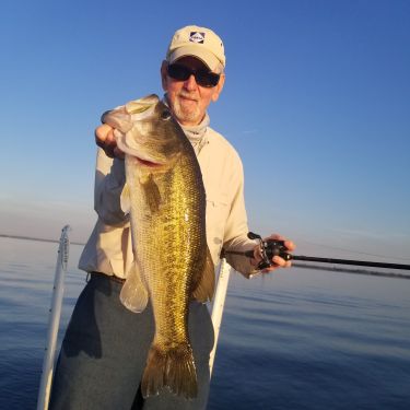 Big Bass Caught Fishing With Guide David Vance